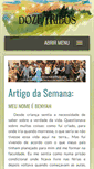Mobile Screenshot of dozetribos.com.br